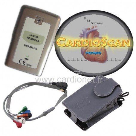 Pack Holter ECG Cardioscan 10 + 1 DMS 300-3A