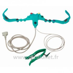 Ceinture ECG Levmed à anses connecteur sans vis